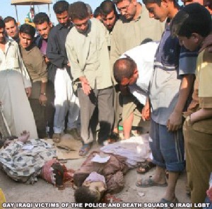 No Iraque, uma fatwa (pronunciamento legal emitido por autoridade religiosa) diz que homossexuais devem ser mortos da "pior forma possível"